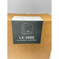 UMI Power LX-2000 Step Up Down Transformer 2000W Voltage Converter White NEW