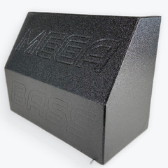 Universal Single Regular Cab Subwoofer Box 1×6.5” Ford Gm Bolero Style Mini DS