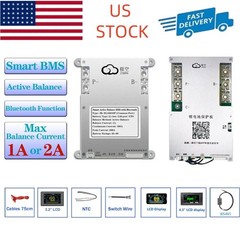 US-JK 4S-8S 100A-300A SMART BMS Li-ion LiFePo4 Active Balancer BT/RS485 Lot SAU