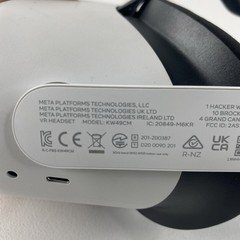 Meta Oculus Quest 2 128GB VR Headset ONLY with Comfort Headstrap Tested