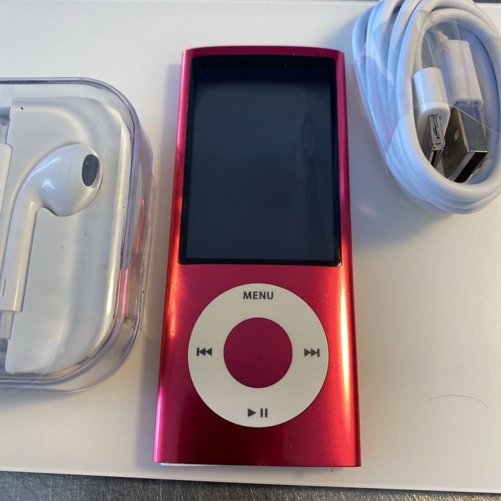 Apple iPod nano 5th Generation Pink (16GB) New Battery.