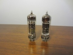 Pair of Sylvania 6X4 Tubes – Hickok Tested