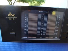 Awesome DBX BX-2 Power Amplifier w/ OEM Box & Manual – Tested