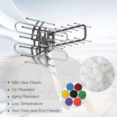 980Mile Outdoor TV Antenna Motorized Amplified V/UHF HDTV 1080P 4K Home Apartmet