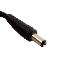 1pc 5.5mm x 2.1mm DC Power 1 Male to 2 Female Port Y Splitter Cable Cord 12V