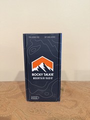 Brand New Rocky Talkie Mountain Radio 2 Pack Unopened In Hand