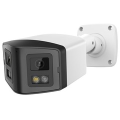 VIKYLIN 4K 8MP 180° Panoramic Bullet IP Camera Dual Light Full Color IR Swith