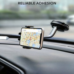 360° Universal Car Mount Holder Stand Windshield Dashboard For Mobile Phone GPS