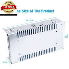 12V 50A 600W Universal Power Supply AC 110V/220V to DC 12V Regulated Switching P