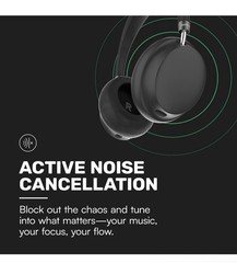 Raycon Essential Wireless Bluetooth Headphones Hybrid Anc Spatial Audio Purple