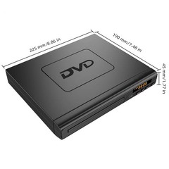 DVD Player for TV 1080P Region Free DVD Players for Smart TV Mini DVD AV+USB