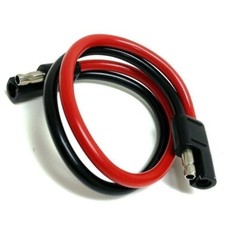 5 pack 12″ 10 Gauge 2 Pin Quick Disconnect Audiopipe Polarized Wire Harness
