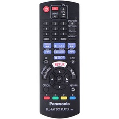 Panasonic Blu-Ray Disc Player Remote Control (N2QAYB001282) – Black