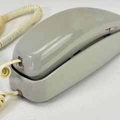 Corded Push Button Telephone Gray 1991 Landline Vintage AT&T Trimline 210