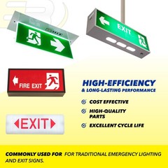 Emergency Lighting Battery Compatible with TETG, T&B, 012745 ANIC1056