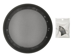 6.5″ Speaker Grill Covers – Car Subwoofer Protector, ABS Plastic & Metal Mesh, 2
