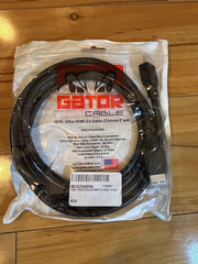 GATOR Cable 10Ft. Ultra HDMI 2.9 Cable Black