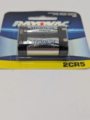 Rayovac Lithium Photo Camera Battery 2CR5 RL2CR5-1 6volts 2 Packs Of 2 USA NEW