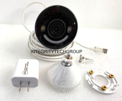 Lorex 4K Spotlight Wi-Fi 6 Security Camera W/ Smart Security Lighting W881AA