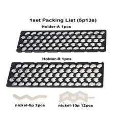 Daly 13S 48V 30A Li-ion BMS + 5P13S Holder + Nickel Kits for 18650 Battery AAU