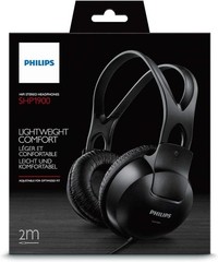 Philips SHP1900/10 Stereo Headphones 40mm drivers, closed-back, 2-m cable
