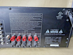 Denon AVR-590 5.1 Channel AV Surround Receiver HDMI Tested Powers On Read