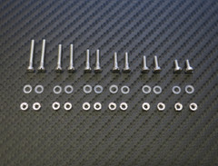 Hi-End ULTRA-LIGHT Screw Set for Phono Cartridge Pickup NON-MAGNETIC Aluminium