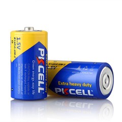 50PC “C” Size “C” Battery Batteries Super Heavy Duty Power Zinc Carbon R14P 1.5V