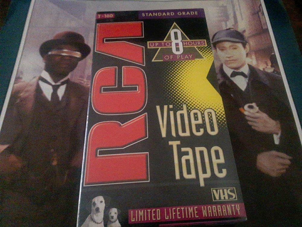RCA T-160 Blank VHS Standard Grade Video Tape Up to 8 Hours Recording New Sealed