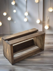 Darla’s Studio 66 CD Holder Wood Crate