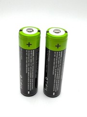 GoMax – 2 Pack 3.7 Volt Rechargeable Batteries High Capacity 3400 mAh