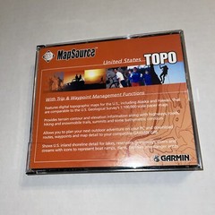 Garmin MapSource United States TOPO Topographic V3.02 CD-ROM Maps for windows