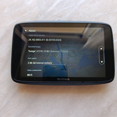 TomTom Go 620 4PN60 6″ Portable GPS System Wi-Fi Used Europe Map Updated
