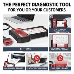 Thinkcar S7 Automotive Full OBD2 Scanner Car System Diagnostic Scan Tool CANFD