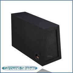 15″ Single Sealed Sub Box Subwoofer Enclosure For Regular Cab Trucks