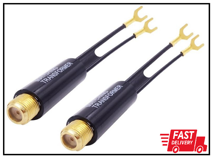 Coaxial Connector Jack Cable Wire Antenna Converter Adapter F Type Female Coax