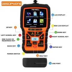 Foxwell OBD2 Scanner Code Reader OBDII Check Engine Car Diagnostic Tool