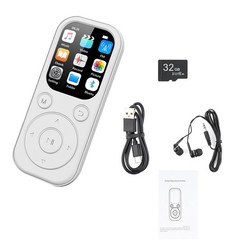 32GB Lossless Music Player Bluetooth 5.4 1.8″ HD IPS Screen 12H Playback Type-C