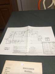 Heathkit 1-30 VDC REGULATED POWER SUPPLY MODEL 1P-28 C. Manual + SCHEMATIC