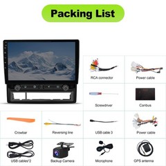 Solvitek Car Radio for Toyota Tacoma 10.1″ 4GB RAM 64GB ROM (Fast Charging)