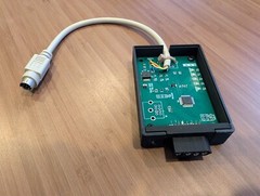 Yaesu FC-40 to Icom AH-4 active converter adapter