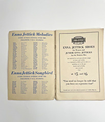 Vintage Enna Jettick Radio Log Fashion Welt Shoes For Women Advertising Melodies