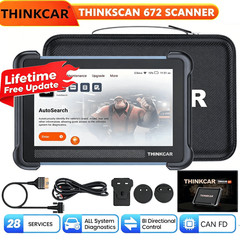 ThinkScan 672 All System Diagnose Scanner Full Bidirectional Scan CANFD 28Resets