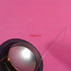 25.4mm Titanium Dome Tweeter Diaphragm Silk Edge 4/8Ω White Aluminum Former