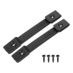 uxcell 6.5 Inch Speaker Handle Pull Cabinet Grasp Strap Style Inch, Black