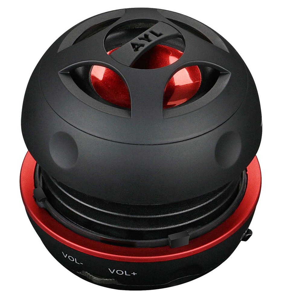 Mini Portable Black Speakers Lightweight Plug and Play 10 Hours Playback