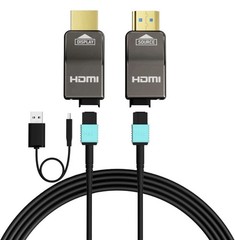 RUIPRO 8K Detachable Full Fiber Optic Armored HDMI 2.1 Cable 40FT