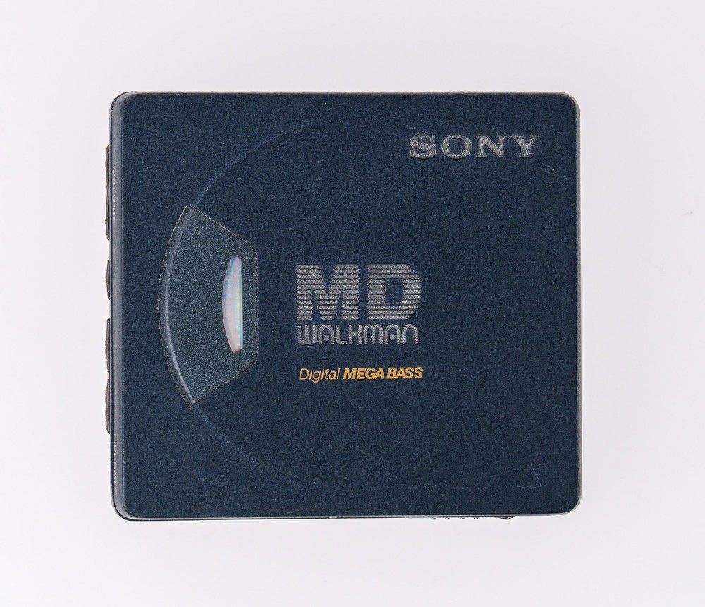 Sony MZ-E55 MD Minidisc Walkman (Midnight Blue/Black) [DEMO / PLAYS]