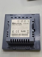Bestcon Smart Wall Switch Standard 220-240V 433Mhz 50/60Hz TC2S-UK-2