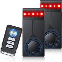 Magnetic Install 108dB Car Alarm System – Remote Controlled Anti-Theft Device